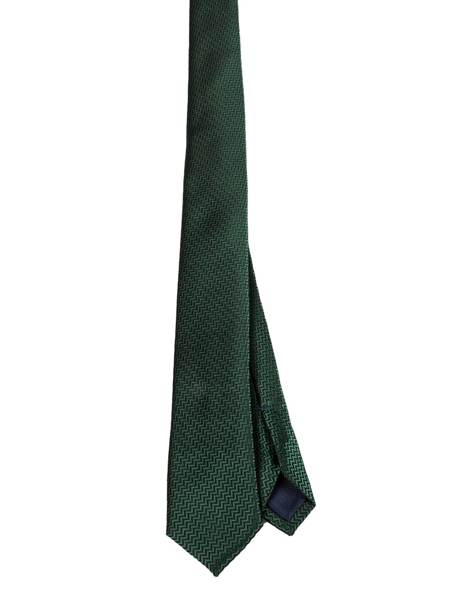 Corbata slim estampado geométrico para hombre
