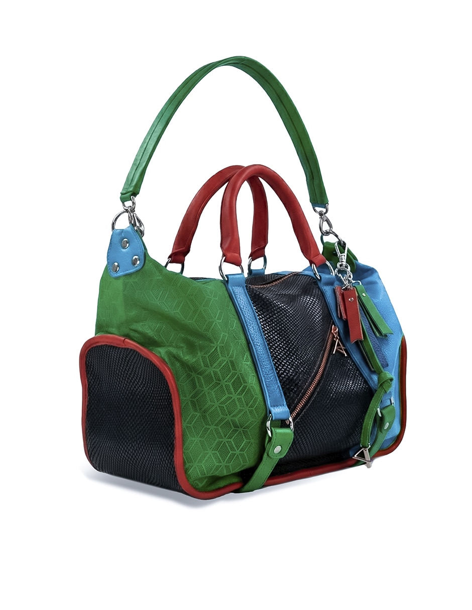 Bolsa tote altura siete de piel para mujer
