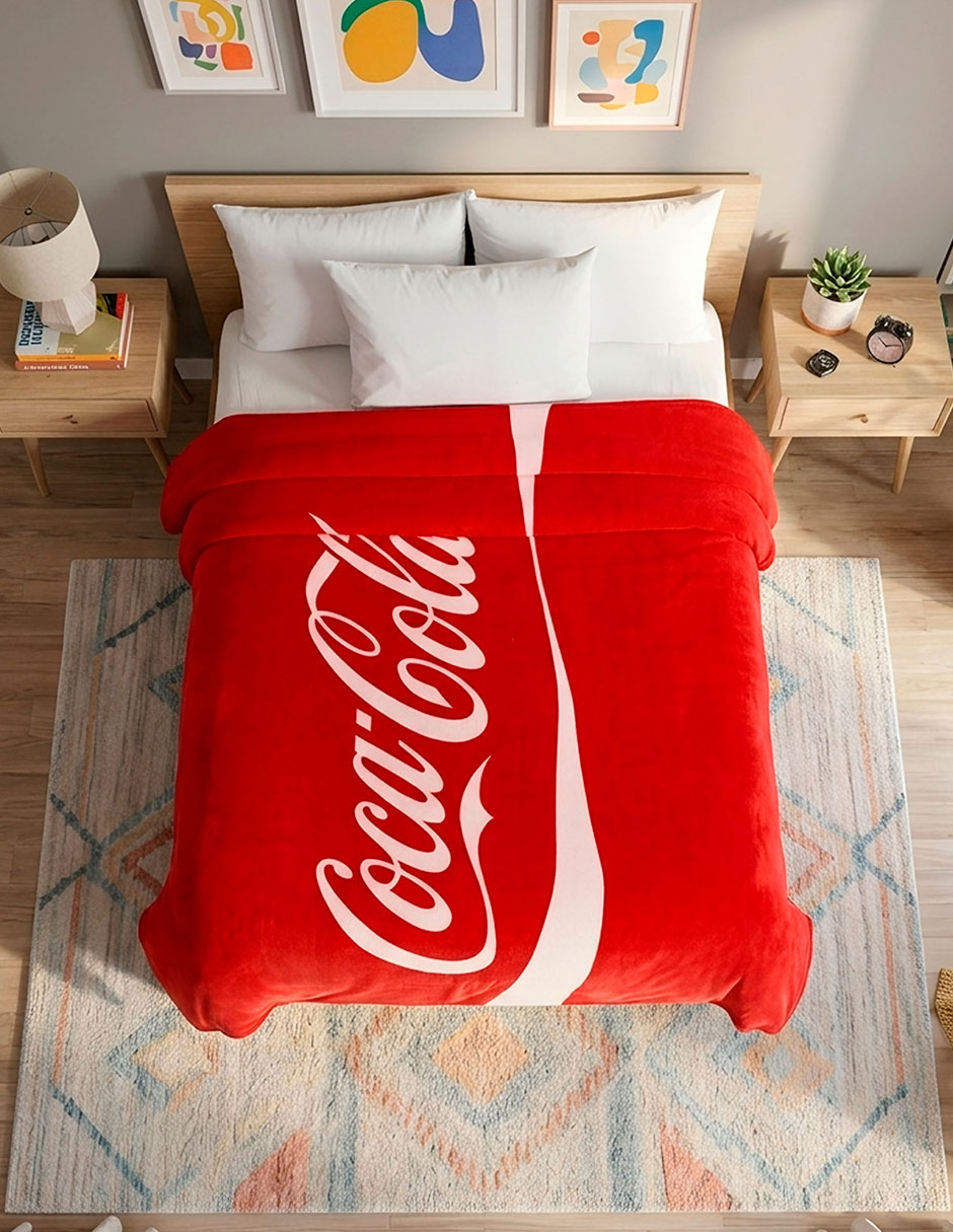 Cobertor Coca-Cola Serenity Red 9