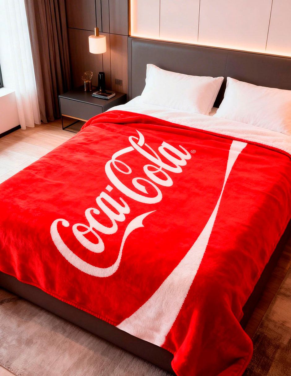 Cobertor Coca-Cola Serenity Red 10