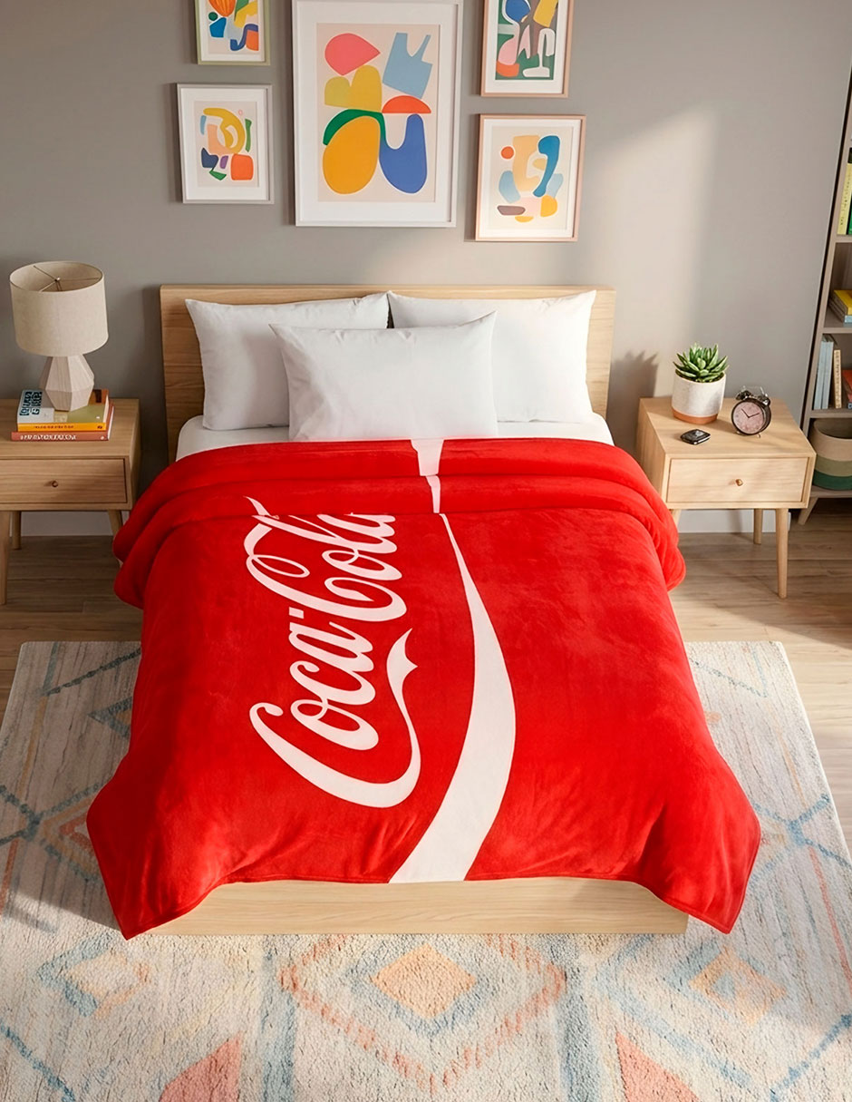 Cobertor Coca-Cola Serenity Red 7