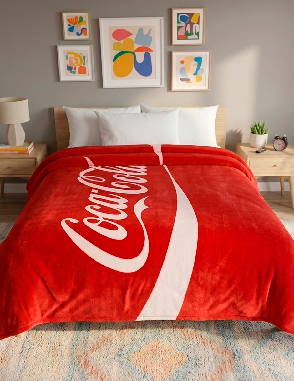 Cobertor Coca-Cola Serenity Red 8